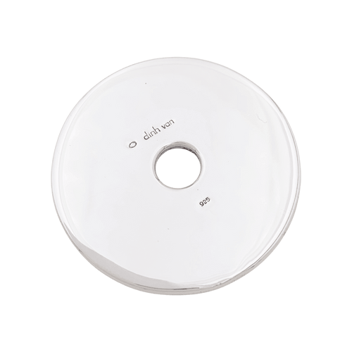 Pendentif Pendentif Dinh Van, "Pi Chinois", argent, onyx. 58 Facettes 34235