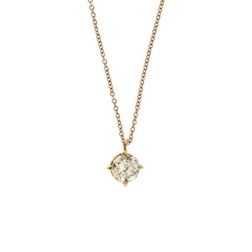 Collier Collier solitaire diamant 0,73 ct 58 Facettes 24366