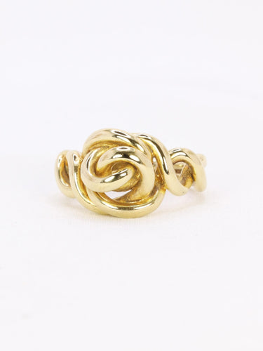 Bague 48 Bague noeud vintage or jaune 58 Facettes 1108.8
