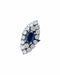 Bague 56 Bague Marquise saphir diamants 58 Facettes A9830