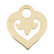 Pendentif O.J. Perrin Pendentif Coeur Coeur légende Or jaune 58 Facettes 3450084CN