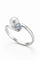 Bague 55 Bague « To and Me » en or blanc avec perle et diamant 58 Facettes 50322