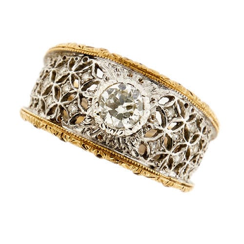 Bague 59 Bague en diamant 58 Facettes 32802