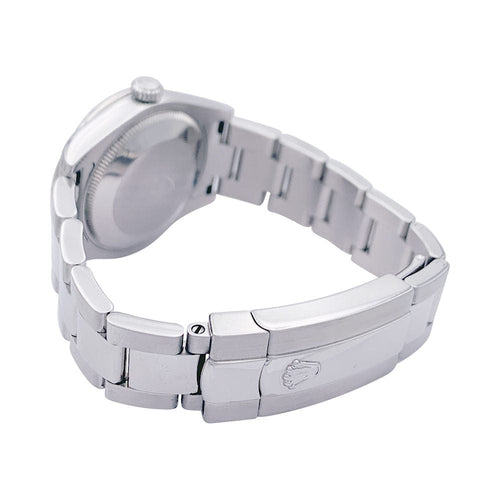 Montre Montre Rolex, "Oyster Perpetual Datejust", acier, diamants. 58 Facettes 33179