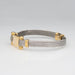 Bracelet FRED - c1980s Bracelet Force 10 Stainless Steel Yellow Gold 58 Facettes G13433