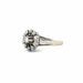 Bague 59 Bague Marguerite or blanc, diamants 58 Facettes 87-GS32627