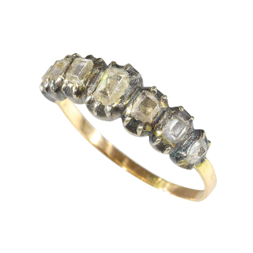 Bague 58 Bague en or jaune et diamant 58 Facettes 24161-0031