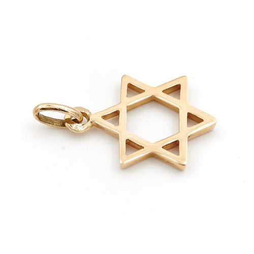 Pendentif Pendentif Etoile de David Or jaune 58 Facettes 1783195CN