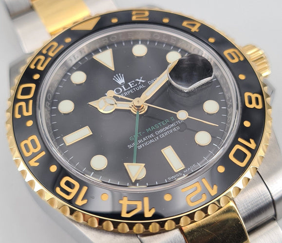 Montre ROLEX - Montre GMT-Master II Céramique 58 Facettes 116713LN