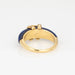 Bague 54 Bague Cartier Double C en diamants et lapis-lazuli des années 1970 58 Facettes G13565