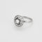 Bague 53 Bague en or blanc, platine et diamants 58 Facettes ALE4596