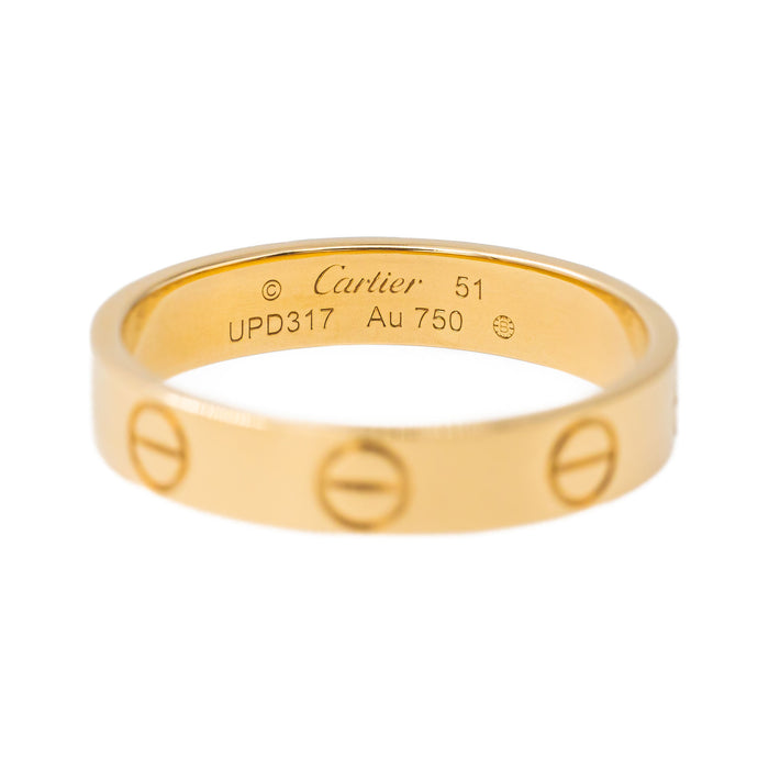 Cartier Ring Love Gelbgold