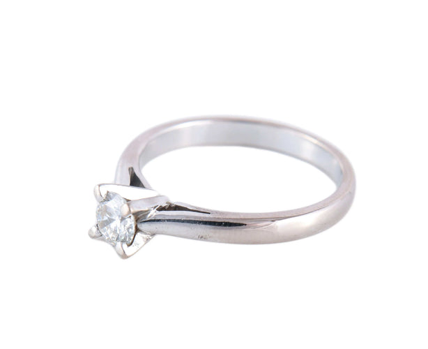 Bague 59 BAGUE SOLITAIRE OR & DIAMANT 58 Facettes BO/220098 NSS