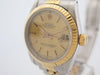 Montre vintage montre ROLEX oyster perpetual datejust 31 mm or acier auto 58 Facettes 263873