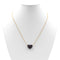 Collier Collier Pomellato Tabou en or rose et argent avec rhodolites 58 Facettes