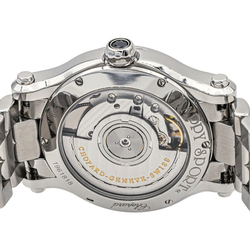 Montre Chopard Montre Happy Sport Acier Diamant, Saphir 58 Facettes 4144055RV