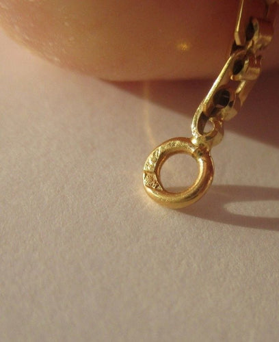 Bracelet Bracelet gourmette d'identité gravée « Isabelle » en or rose 18k 58 Facettes