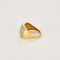 Bague 58 Bague jonc or gris et or jaune et diamants 58 Facettes GU254