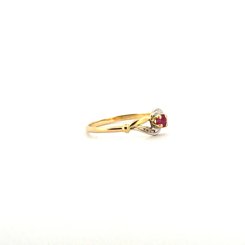 Bague 50 Bague Or Jaune & Rubis 58 Facettes 39-GS34613-01