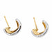 Boucles d'oreilles Guy Laroche Boucles d'oreilles Demi créoles Or blanc 58 Facettes 3121270CN