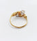 Bague 51 Bague tourbillon or jaune, diamants et perle 58 Facettes A05451
