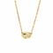 Collier Collier point lumineux avec diamant de 0,20 ct 58 Facettes 33882