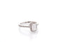 Bague 49 Bague diamant de taille émeraude 0,79ct D/VS2 58 Facettes 27040