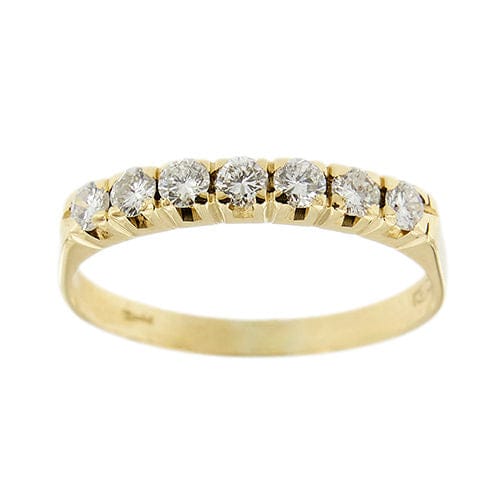 Bague Bague Riviera avec diamants de 0,38 ct 58 Facettes 32218