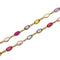 Collier Collier pierres de couleur 58 Facettes 28080