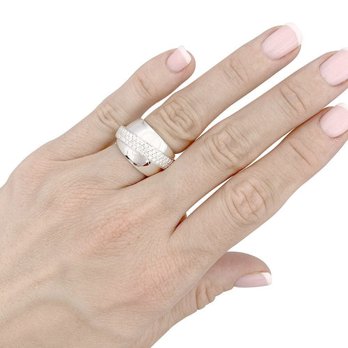 Bague 51 Bague Piaget "Possession" or blanc, diamants. 58 Facettes 33807