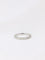 Bague 48.5 Alliance américaine or blanc diamants 0,9 ct 58 Facettes J62