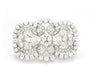 Broche Broche en or blanc avec 4,90 carats de diamants 58 Facettes