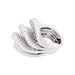 Bague 53 Bague De Grisogono "Onde" or blanc, diamants. 58 Facettes 33895