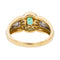 Bague 57 Bague Or jaune Emeraude 58 Facettes 2905361CN