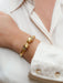 Bracelet ZOLOTAS - Bracelet Tête de Félins en or, rubis et diamants 58 Facettes 1045