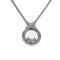 Collier CHOPARD - Collier Happy Diamond - Or gris Diamants 58 Facettes