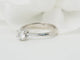 Bague 52 Bague solitaire en or blanc et diamant 0.53ct 58 Facettes 31903/31120