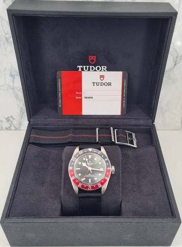 Montre TUDOR - Montre Black Bay GMT Pepsi 58 Facettes 79830RB