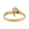 Bague Bague solitaire contrariée avec diamant 0,30 ct 58 Facettes 31425