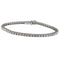 Bracelet Bracelet de tennis pour homme, or blanc avec diamants de 5,04 ct 58 Facettes G3883