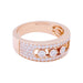 Bague 58 Bague Messika, "Move Joaillerie Pavée", or rose, diamants. 58 Facettes 33717