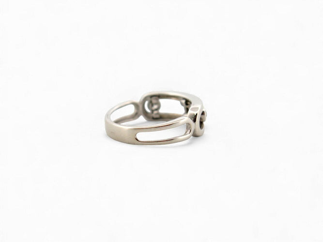 MESSIKA 戒指 move classique 03998-wg t51 3颗钻石 0.24克拉 18k白金 