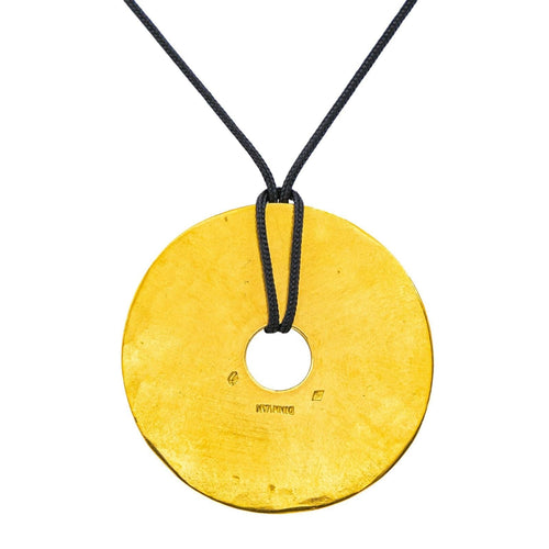 Pendentif Dinh Van Pendentif Pi Or jaune 58 Facettes 4336964CN