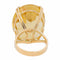 Bague 53 Bague Or jaune Citrine 58 Facettes 3105051CN