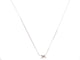 Collier collier MAUBOUSSIN valentin for you or blanc 18k diamants 0.1cts 58 Facettes 268087