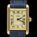 Montre Cartier Montre Tank Vermeil 58 Facettes MT40920