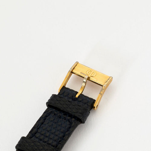 Montre Baume & Mercier - Montre Modèle Vintage en or jaune et cadran gris clair. 58 Facettes