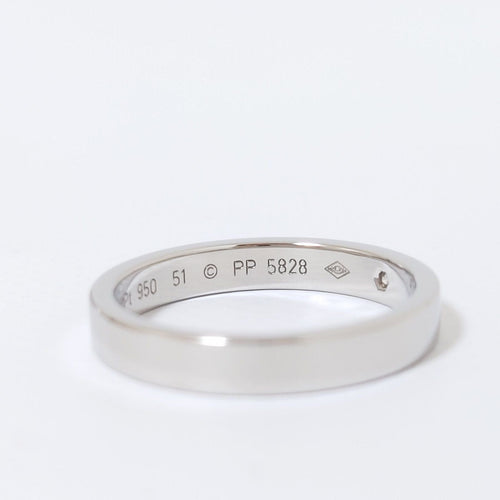 Bague 51 Cartier - Bague Alliance Le C en platine 58 Facettes 1