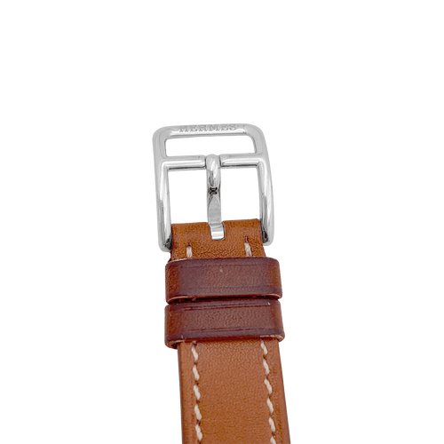 Zegarek Hermès, „Cape Cod”, stal, skóra. 