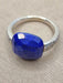 Bague 53 POMELLATO - Bague Capri or blanc, lapis, diamants 58 Facettes